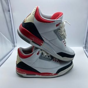 Air Jordan 3 Retro - Fire Red - Size 8.5